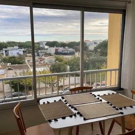 Апартаменты Carnon Plage, 4 Pers 150m De La Могио